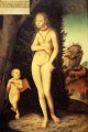 Venus con Cupido El ladrón de miel Lucas Cranach el Viejo desnudo
